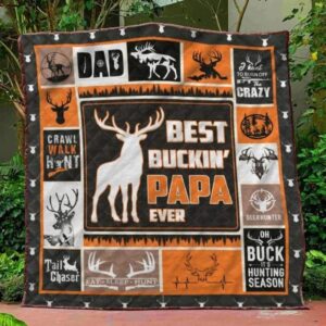 Hunting Quilt Blanket Ver 33  Quilt